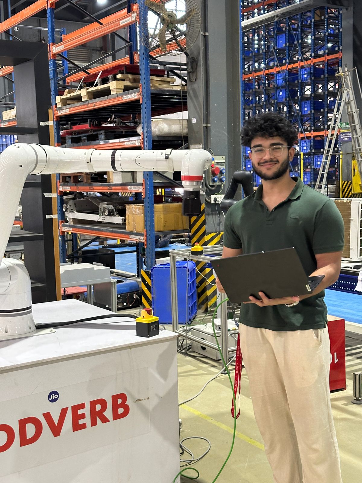 Sahil Nakhuda robotics work