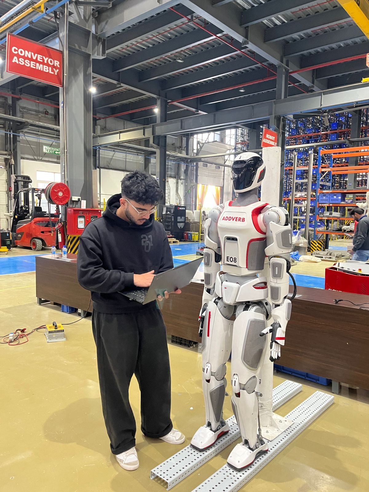 Sahil Nakhuda robotics work