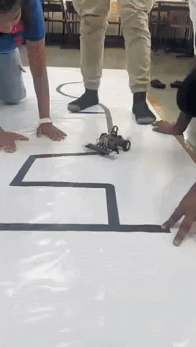 High-Speed Line Follower Robot demo