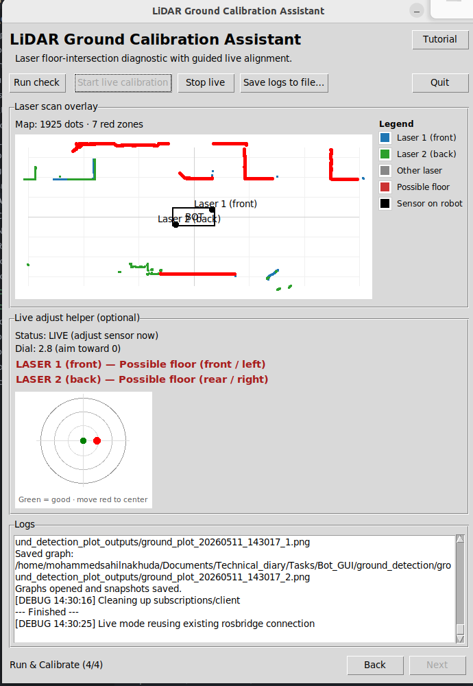 LiDAR Ground Calibration Wizard - Image 1