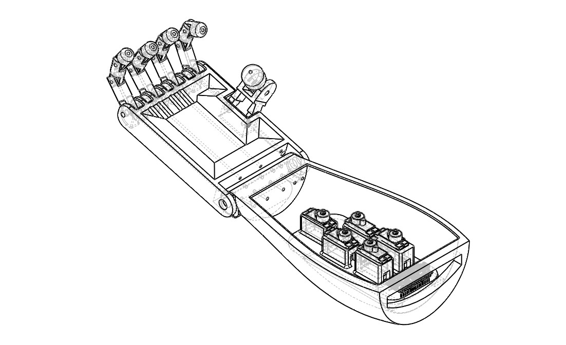 Multi-DOF Anthropomorphic Robotic Hand - Image 1