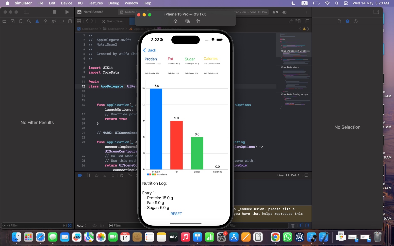 NutriScan - iOS Nutrition Tracking App - Image 1