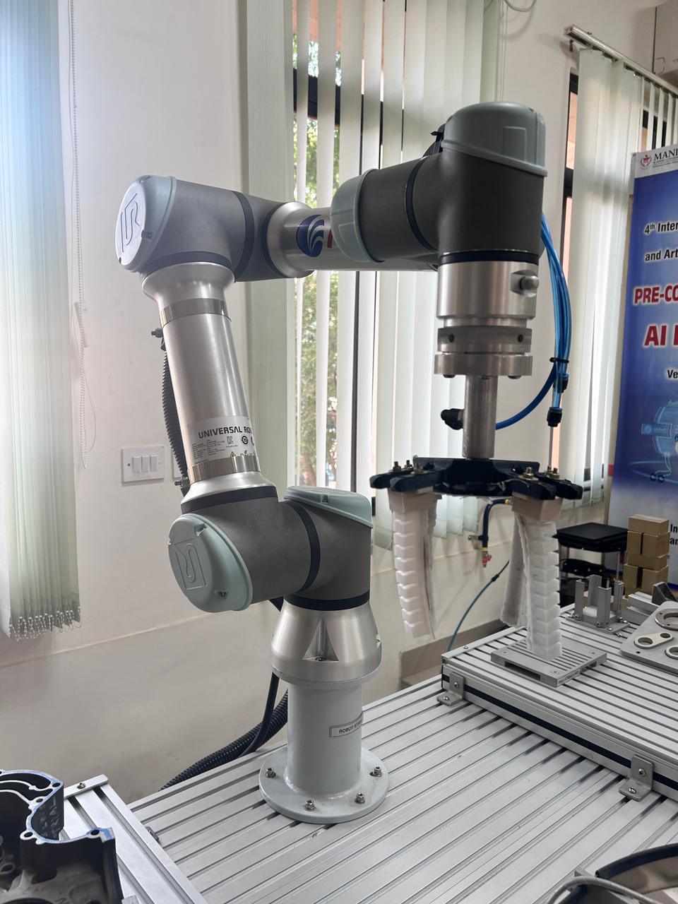 Soft Robotic Gripper for UR5 Robotic Arm